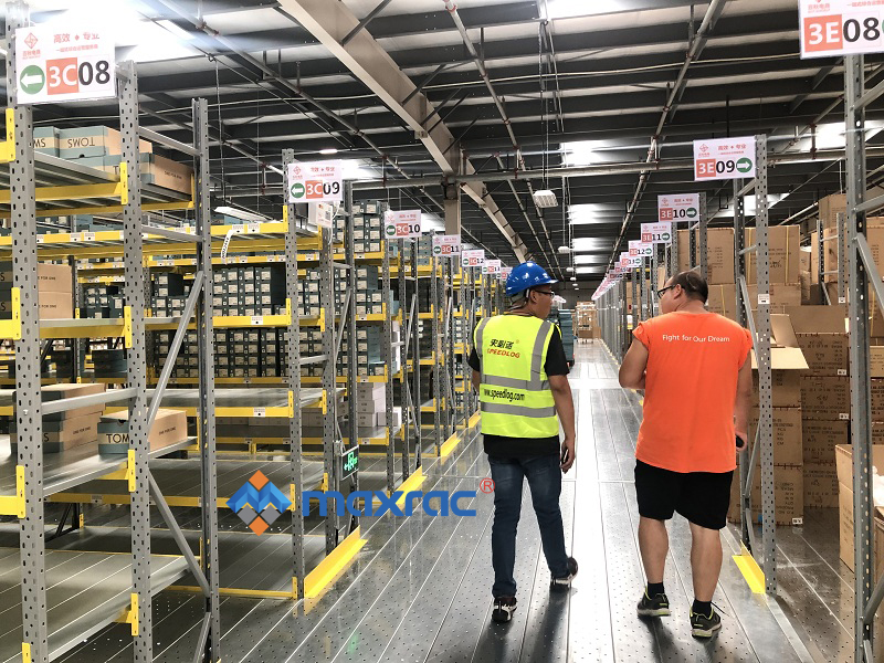 Steel Mezzanine Platform for Leading E-commerce Service Provider Steel Mezzanine Platform for Leading E-commerce Service Provider