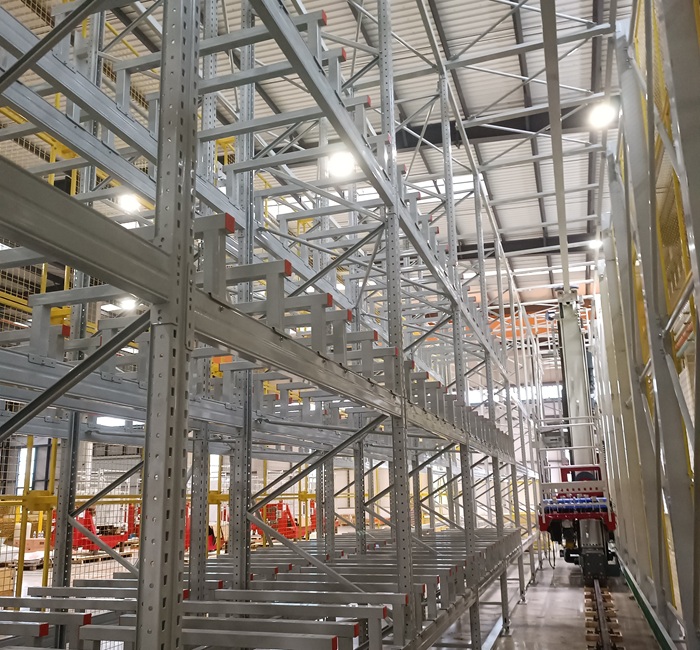 ZAM Coated Steel Racking System