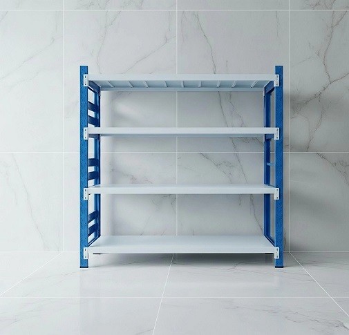 What is bolt free shelving system?